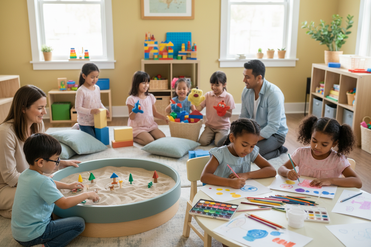 more children than adults should be pictured